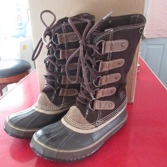 Sorel “Joan of Arctic” Like new winter boots size 7 - Picture 1 of 10